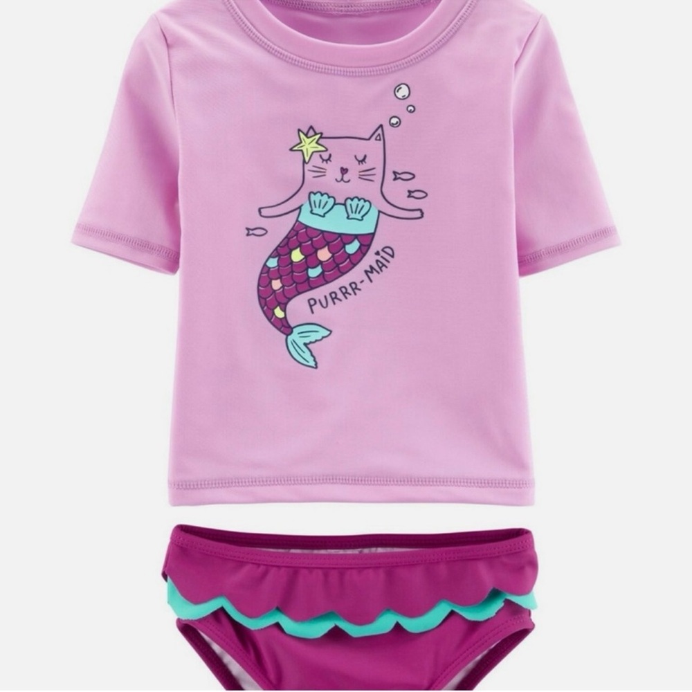 Carter's Baby Girl 2 Piece Bathing Suit